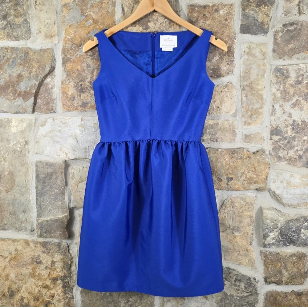 Kate Spade Lapis Show Your True Colors Cupcake Dress